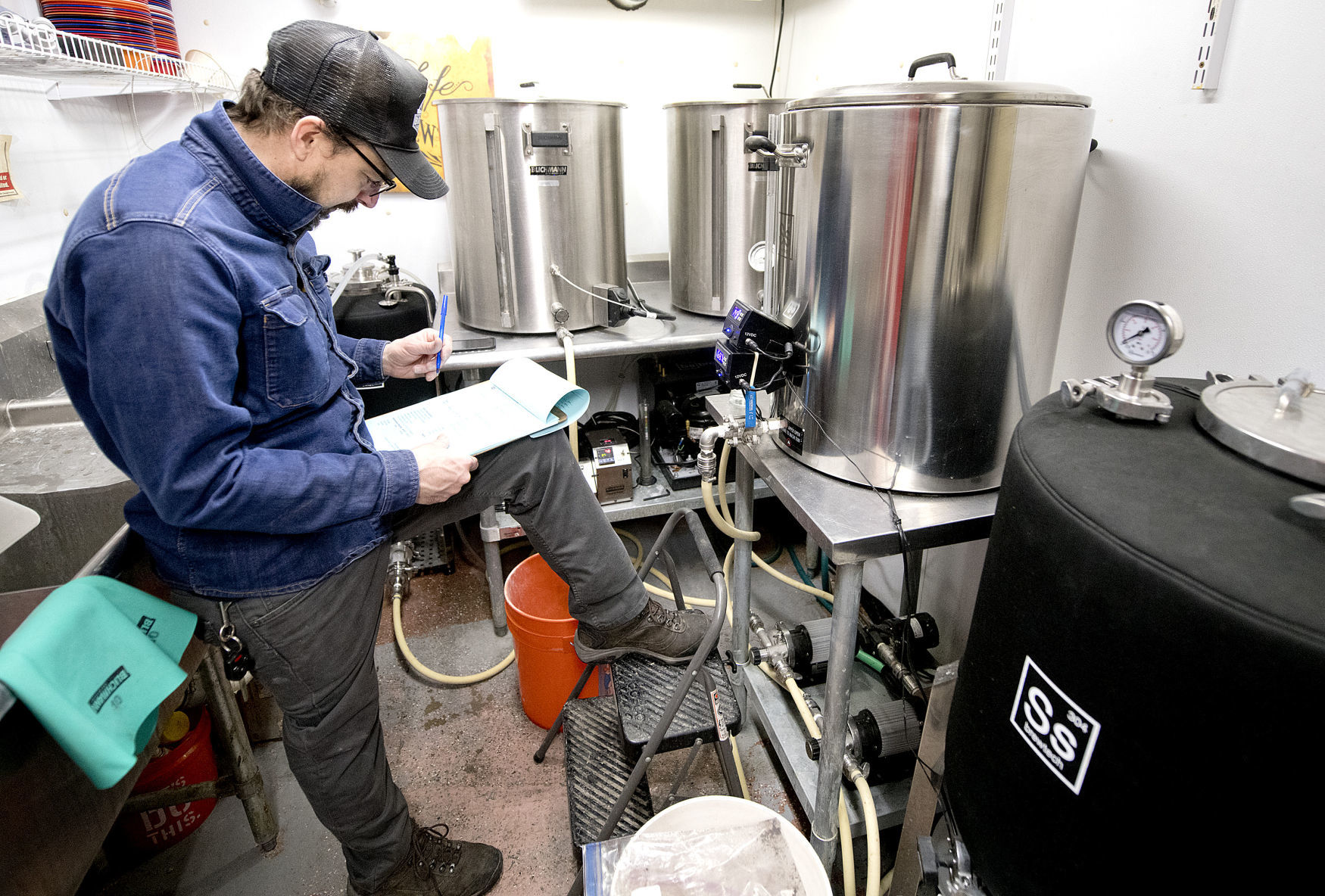 Brioux City Brewery brew day